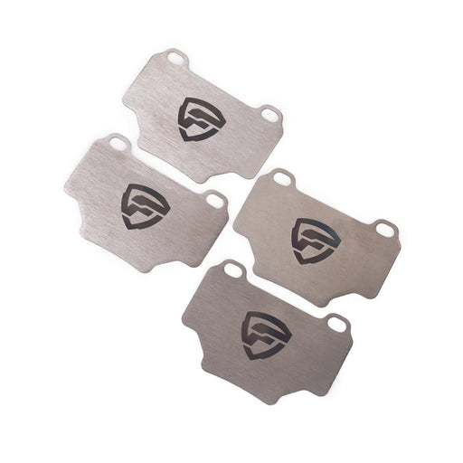 FactionFab Titanium Rear Brake Shim Set - 2018-21 Subaru STI / 2024+ WRX TS & TR