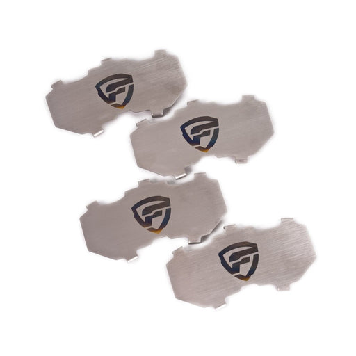FactionFab Titanium Front Brake Shim Set - 2011-2014 Subaru WRX, 2013-2020 BRZ 86 / 2022+ BRZ GR86