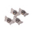 FactionFab Titanium Rear Brake Shim Set - 2022+ Subaru WRX 6mt, 2013-2020 BRZ 86 / 2022+ BRZ GR86