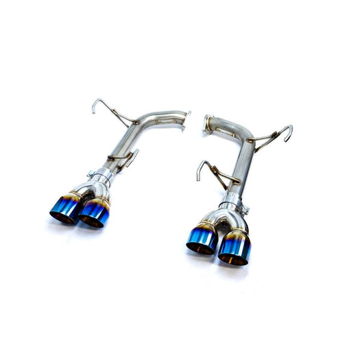 FactionFab Axle Back Exhaust Dual Burnt Stainless Tip 2022+ WRX
