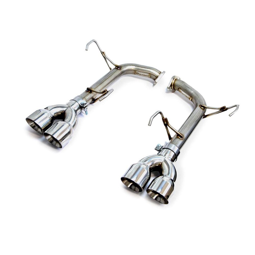 FactionFab Axle Back Exhaust Dual Polished Tip 2022+ WRX