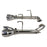 FactionFab Axle Back Exhaust Polished Tip WRX / STI 2011-2014 Sedan