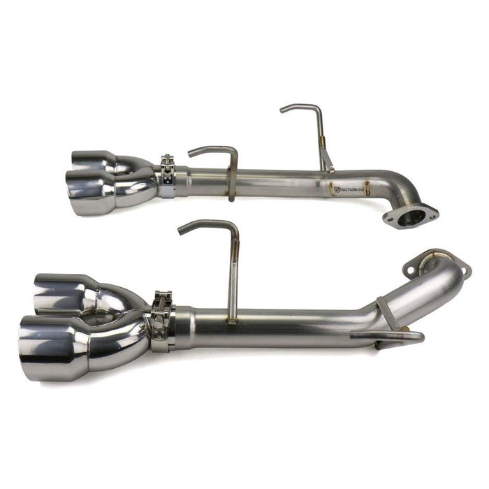FactionFab Axle Back Exhaust Polished Tip WRX / STI 2011-2014 Sedan