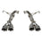 FactionFab Axle Back Exhaust Polished Tip WRX / STI 2011-2014 Sedan