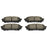 FactionFab F-Spec Rear Brake Pads Subaru WRX 2003-2005