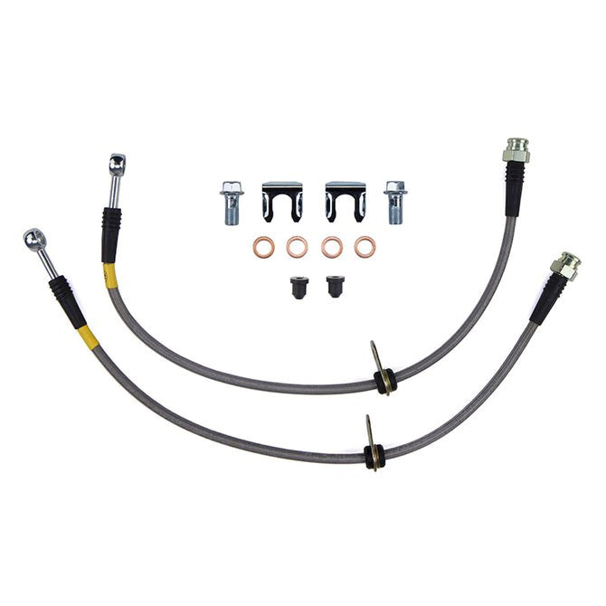 FactionFab Rear Stainless Steel Brake Lines Subaru STI 2004-2007
