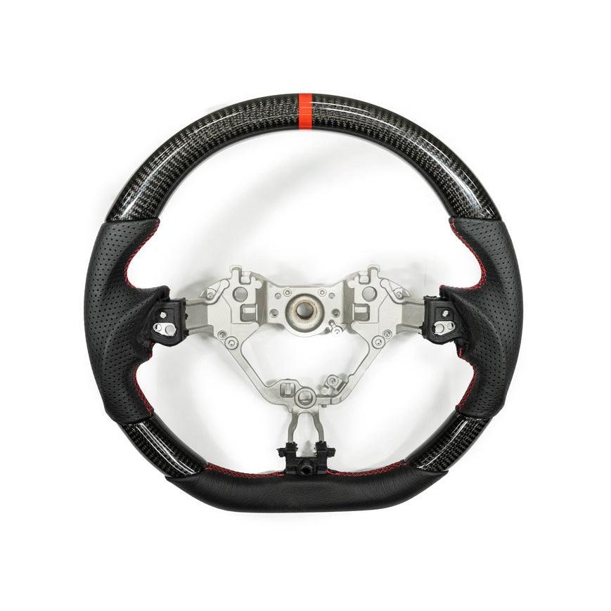 FactionFab Steering Wheel 17+ BRZ / 86 Carbon and Leather