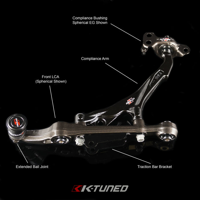 K-Tuned Roll Center / Extended Ball Joints - TSX (2004 - 2008) / Accord (2003 - 2007)