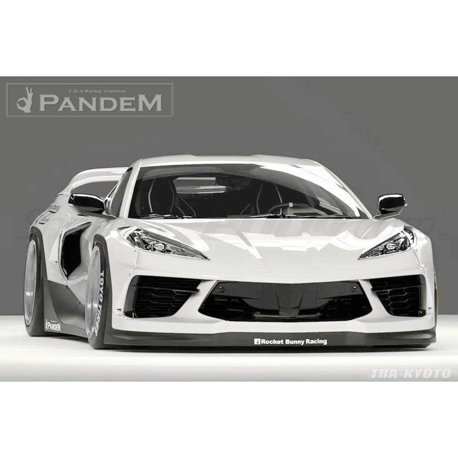GReddy Pandem RB 2020+ Chevrolet Corvette C8 Complete Wide Body Aero Kit w/ Wing