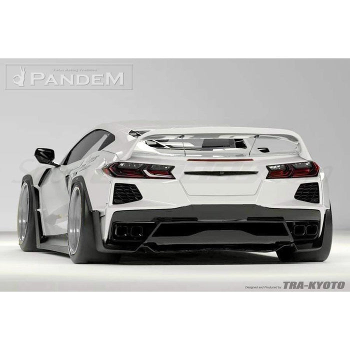 GReddy Pandem RB 2020+ Chevrolet Corvette C8 Complete Wide Body Aero Kit w/ Wing