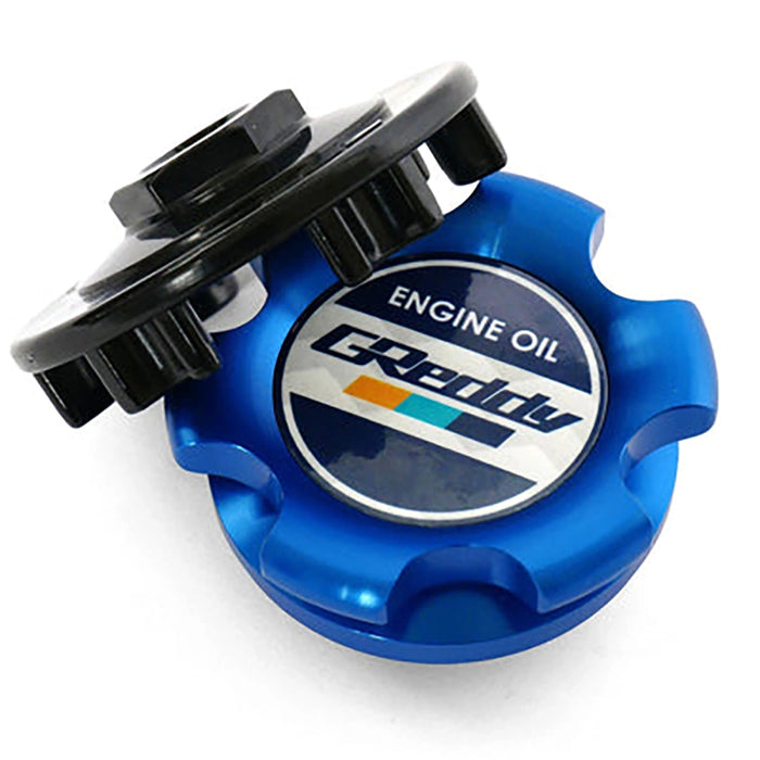 Greddy Engine Oil Filler Cap B-Type Twilight Chrome - Toyota M37 X P3.0