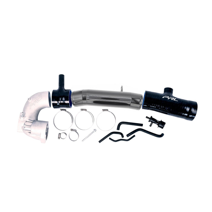 PRL Motorsports 2016-2021 Honda Civic 1.5T Black Thermal Coated Turbocharger Inlet Pipe Kit.