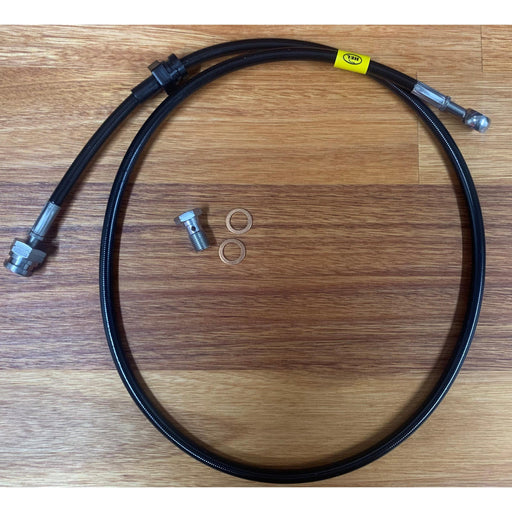 HEL Braided Clutch Line - Evo 4
