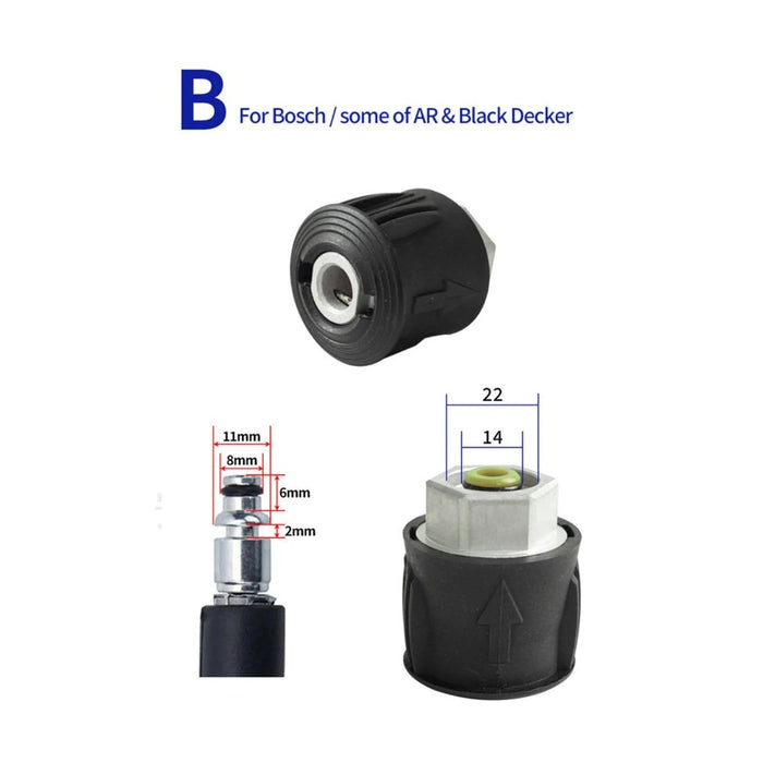 Motomuck Pressure Washer High Pressure Hose Adapter