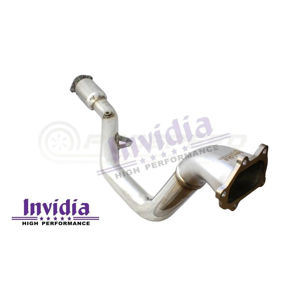 Invidia Down Pipe "Australian Spec" w/300 CPSI Cat Subaru WRX 08-14/STI 08-21/LGT 07-09/FXT 08-13 (5MT/6MT/4AT)