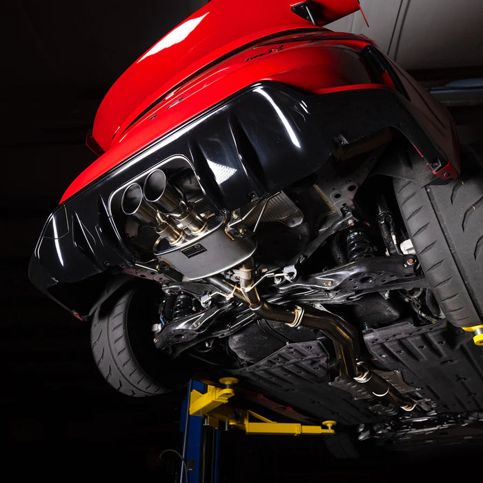 Hybrid Racing Valved Formula Exhaust FL5 Civic Type R