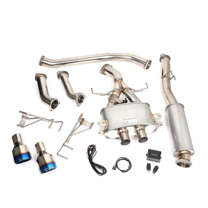 Hybrid Racing Valved Formula Exhaust FL5 Civic Type R