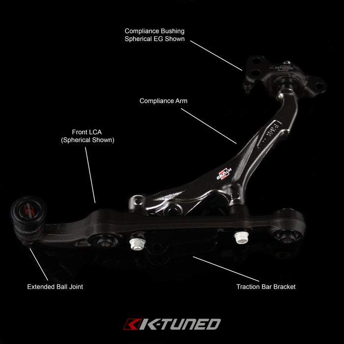 K-Tuned Compliance Bushings EG/DC2