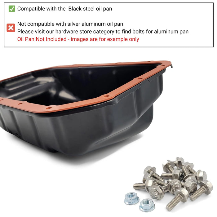 Honda Genuine Oil Pan kit with bolts - Accord Odyssey/K20A6, K20B, K20Z2, K24A, K24A3