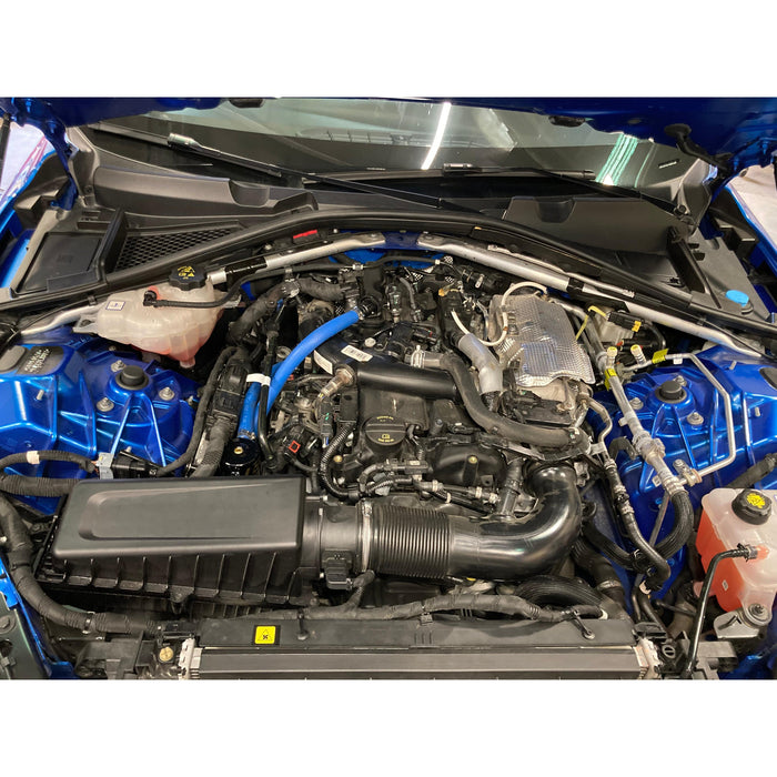 Alfa Romeo Giulia 2.0L Oil Catch Can kit available at Damond Motorsports