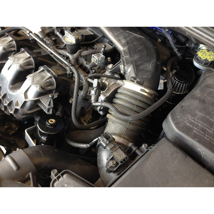 Damond Motorsports-Focus ST Dual Oil Catch Can kit Stage 3- at Damond Motorsports