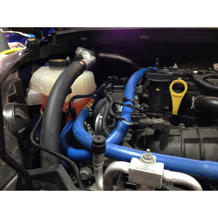 Damond Motorsports-Fiesta ST Oil Catch Can kit- at Damond Motorsports