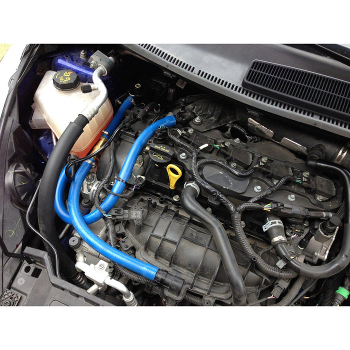 Damond Motorsports-Fiesta ST Oil Catch Can kit- at Damond Motorsports