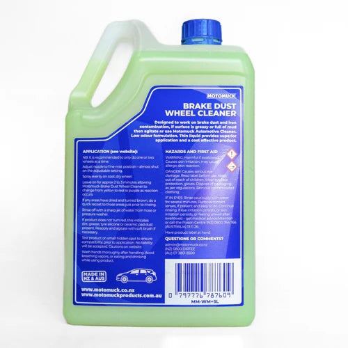 Motomuck - Wheelmuck + Brake Dust Wheel Cleaner - 5L