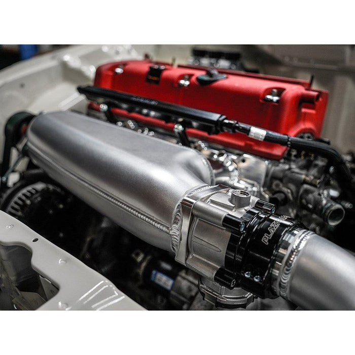 Burst Panel Drag Racing Intake Plazmaman Honda K24 FWD Side Feed 4 injector Intake Manifold With Burs ...