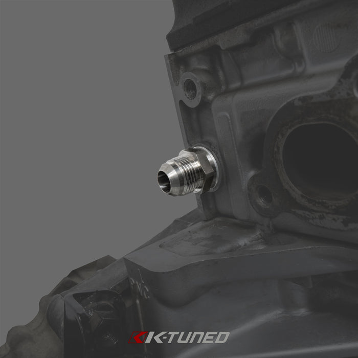 K-Tuned Heater Outlet Fitting -10an (K20A/A2/Z1 Heads)
