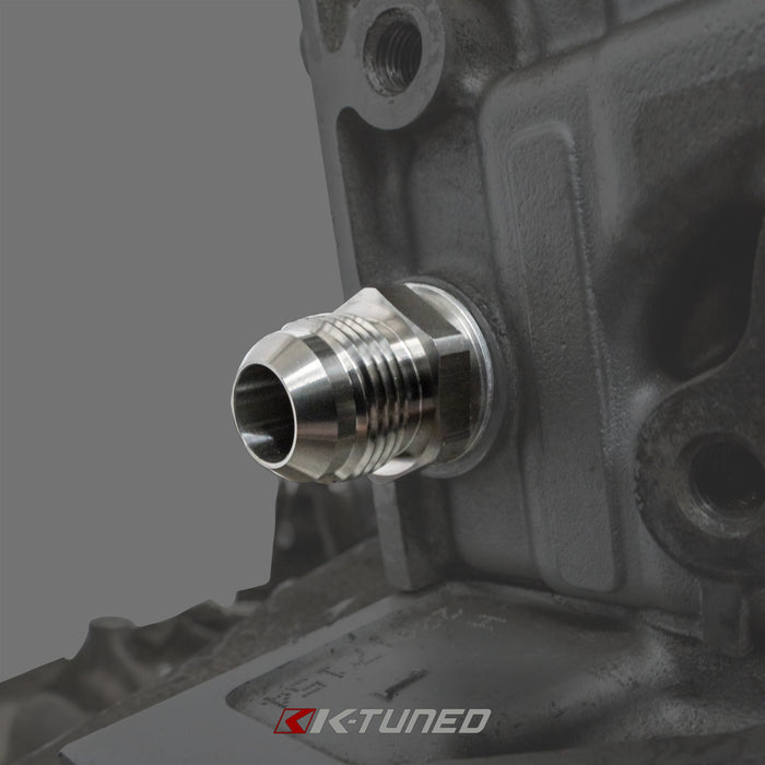 K-Tuned Heater Outlet Fitting -10an (K20A/A2/Z1 Heads)