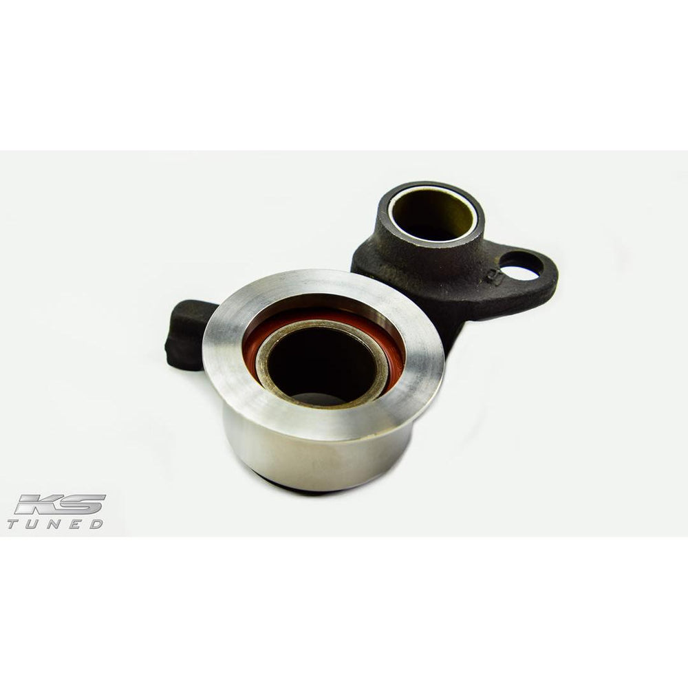 KS Tuned H22 Tensioner Pulley with Walk Blocker Installed