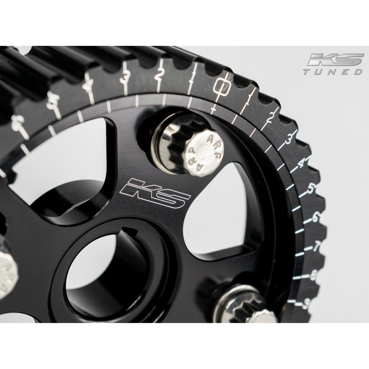 KS Tuned H22/F20B/H23 VTEC Cam Gears, Signature Black Anodized Finish ...