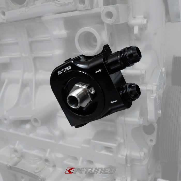K-Tuned Oil Cooling Sandwich Adapter Plate