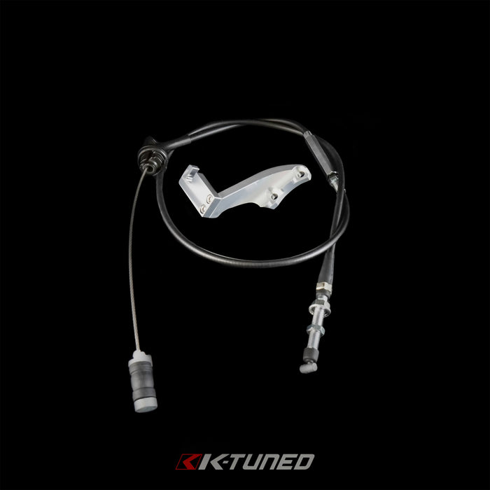 K-Tuned K-Series Throttle Cable With Bracket