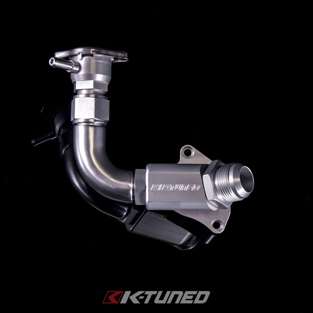 K-Tuned Upper Coolant Housing w'Filler - B18C (black top p72)