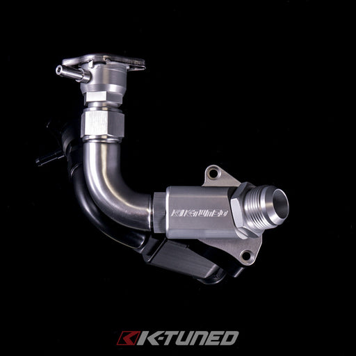 K-Tuned Upper Coolant Housing w'Filler - B18C (black top p72)