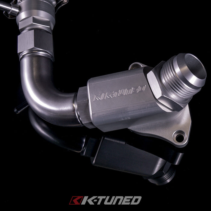K-Tuned Upper Coolant Housing w'Filler - B18C (black top p72)