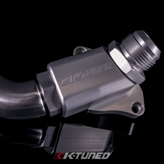 K-Tuned Upper Coolant Housing w'Filler - B18C (black top p72)
