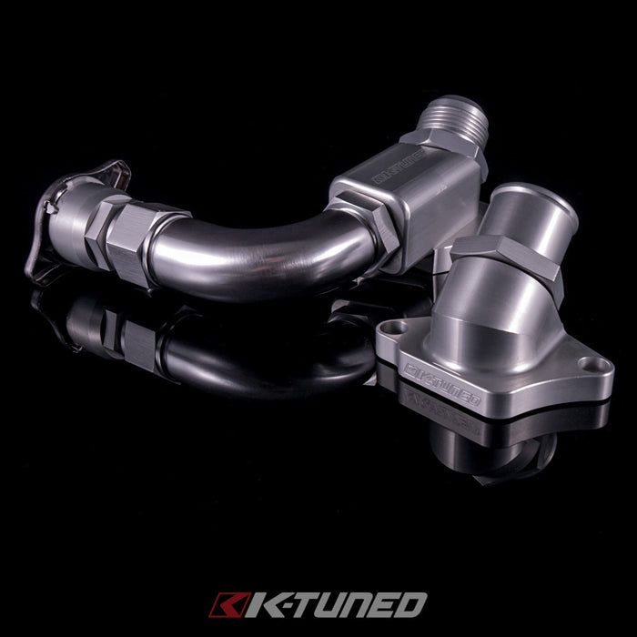 K-Tuned Upper Coolant Housing w'Filler - B18C (black top p72)