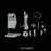 K-Tuned Water Plate with K-Series Alternator Brackets for K24Z-Series Motor