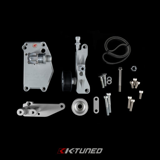 K-Tuned Water Plate with K-Series Alternator Brackets for K24Z-Series Motor