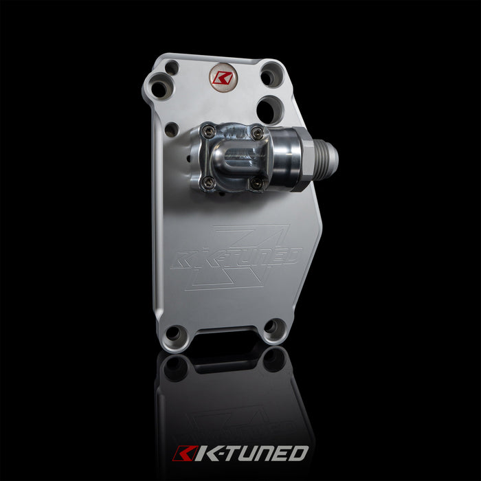 K-Tuned Water Plate with K-Series Alternator Brackets for K24Z-Series Motor