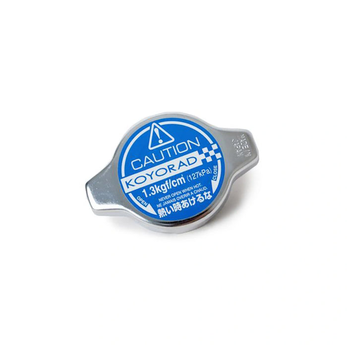Koyo Hyper Cap, (Shallow Plunger), 1.3 Bar, Blue Racing Radiator Cap, (SK-D13) Fits Subaru BRZ, & Toyota GT86 Only