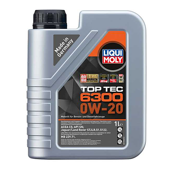 Liqui Moly Top Tec 6300 0W-20