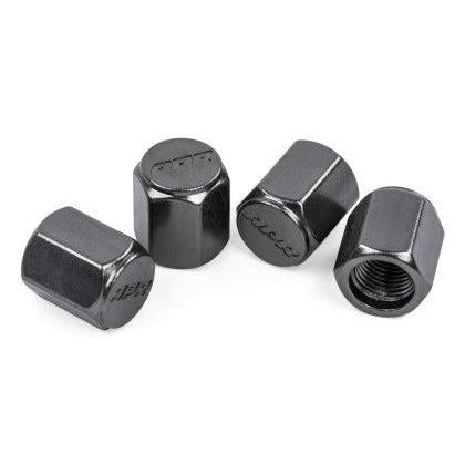 APR Valve Stem Caps - Gunmetal (Set of 4)