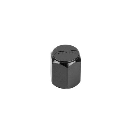 APR Valve Stem Caps - Gloss Black (Set of 4)