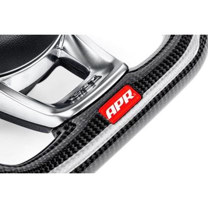 APR 15-26 Volkswagen Golf R/GTI/Jetta (MK7) Carbon Fiber/Red Stitch Steering Wheel (Non Paddles)