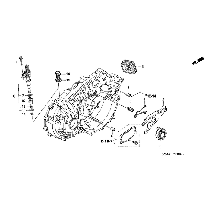 Honda Genuine Clutch Release Fork - K Series