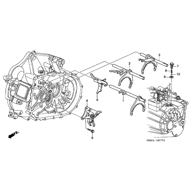 Honda Genuine Reverse Shift Selector - K Series — Speed Science